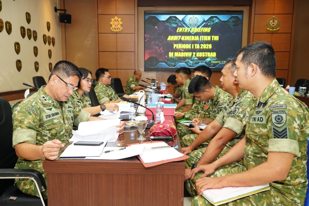 Audit Kinerja: Langkah Divif 2 Kostrad Wujudkan Tata kelola Anggaran transparan dan bersih