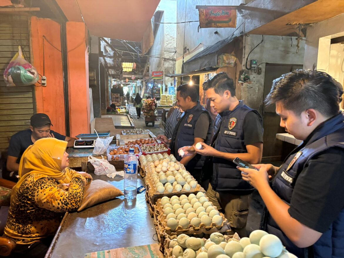 Satgas Pangan Polres Malang Turun ke Pasar, Harga Bapokting Dipastikan Aman Jelang Ramadan