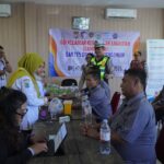 Cegah Bus Tak Layak Jalan, Polres Malang Gelar Rampcheck dan Tes Urine