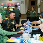 Sentuhan Kepedulian, Kostrad Gelar Donor Darah Sambut HUT ke-65