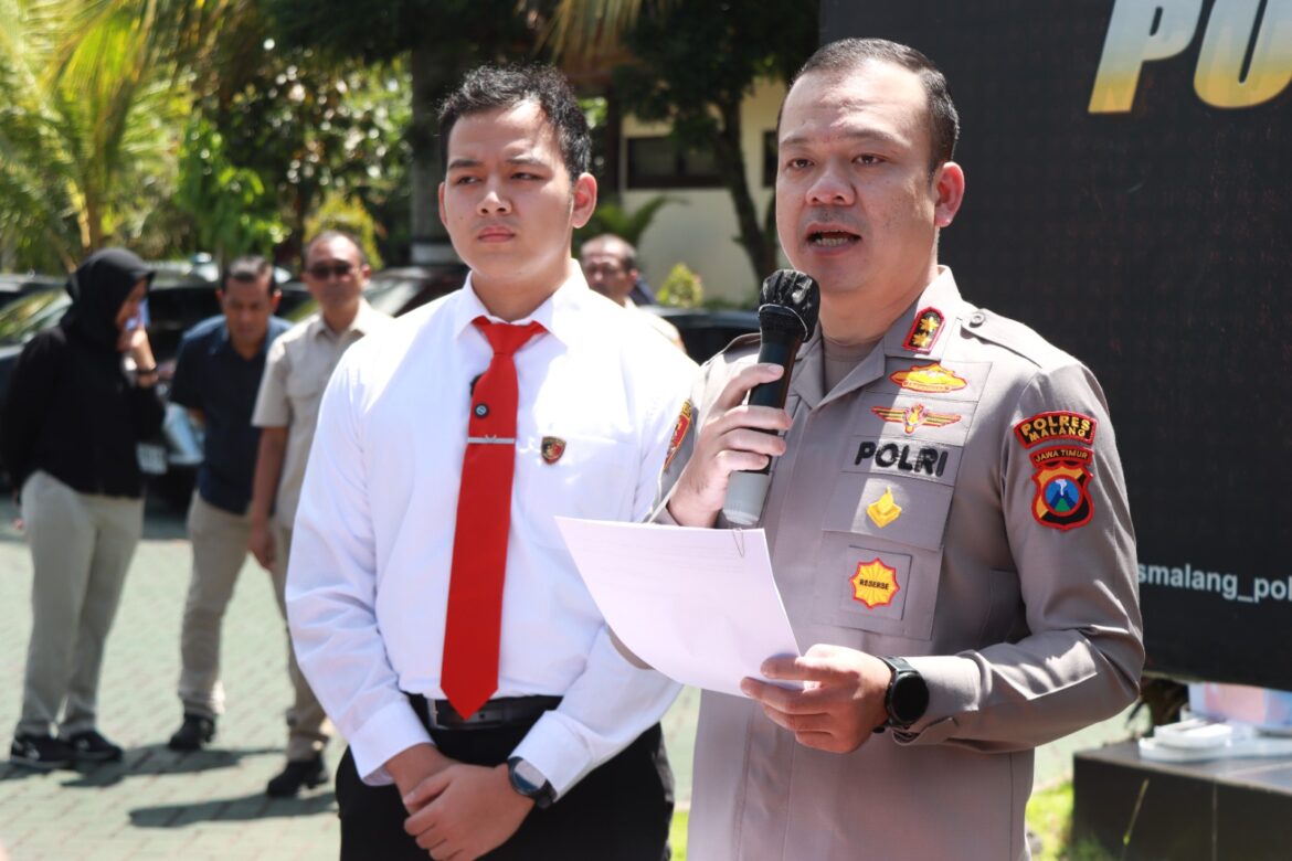 Polres Malang Ungkap 26 Kasus Curanmor, 14 Tersangka Ditangkap, 38 Motor Berhasil Disita