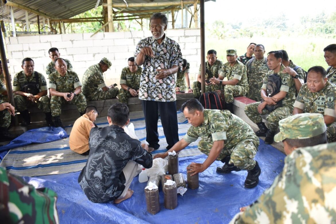 Bektram 2026 Kodim 0818/Malang-Batu, Bekali Prajurit Jelang Purna dengan Keterampilan Budidaya Jamur